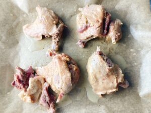 Duck canard salt pepper