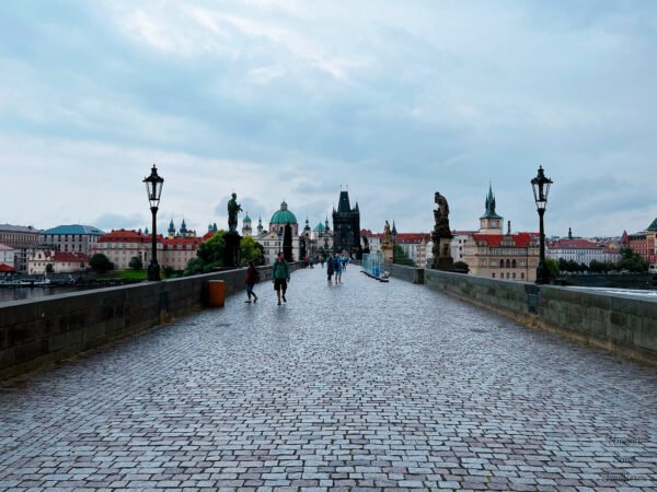 Charles Bridge in early morning