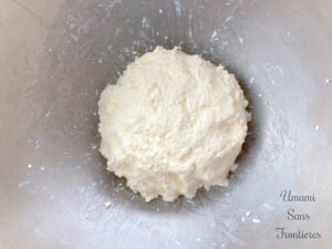 mixed dough