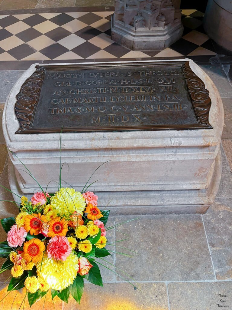 Martin Luther's grave Wittenberg