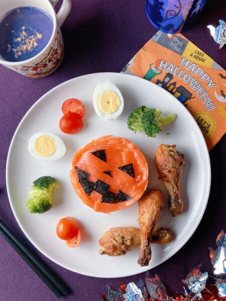 🎃 Japanese-Style Halloween Sushi Plate