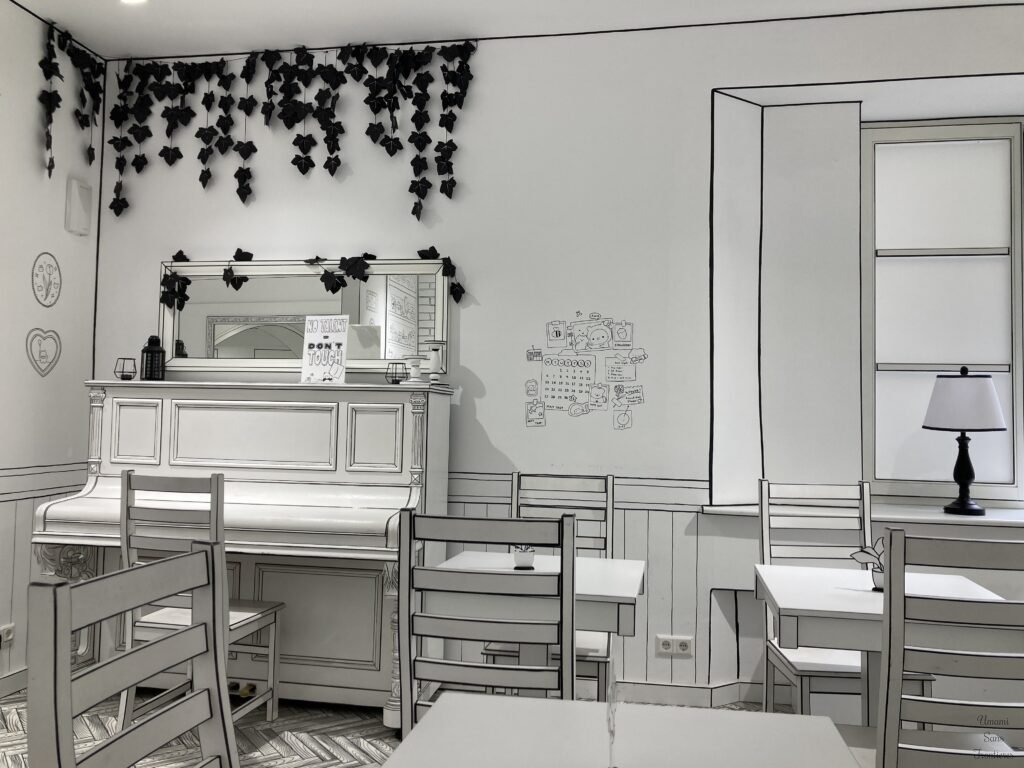 2D cafe in Berlin
