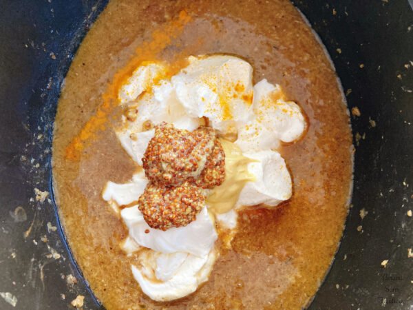 creme fraiche mustard 