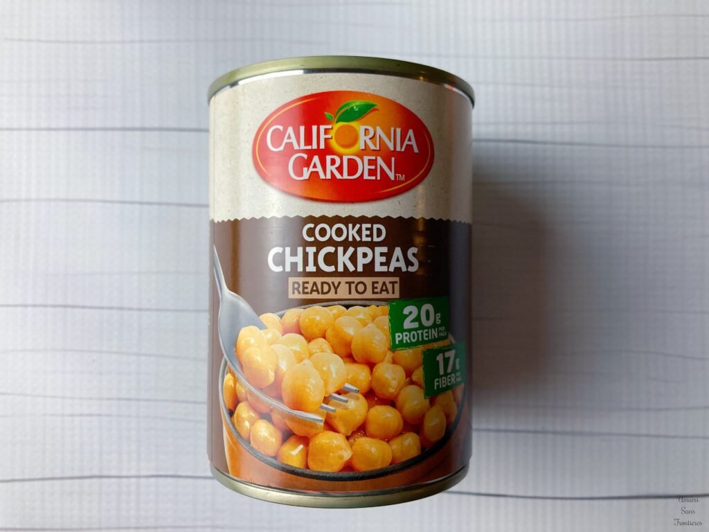 Chickpeas can