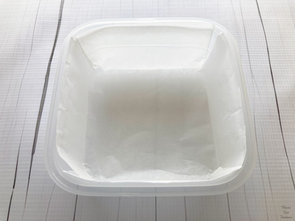 container baking paper