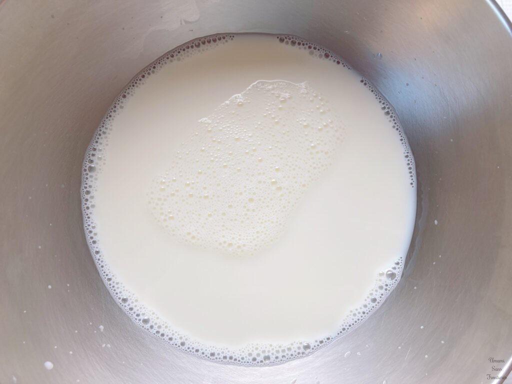 milk hot water