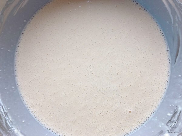 milk egg flour baking soda