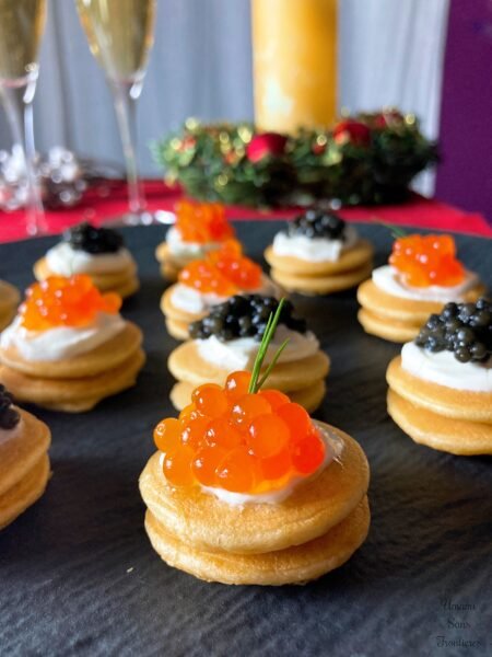 🇫🇷French-Style Blini: Small Blini Perfect for Apéritif