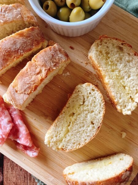 Prefou olive salami