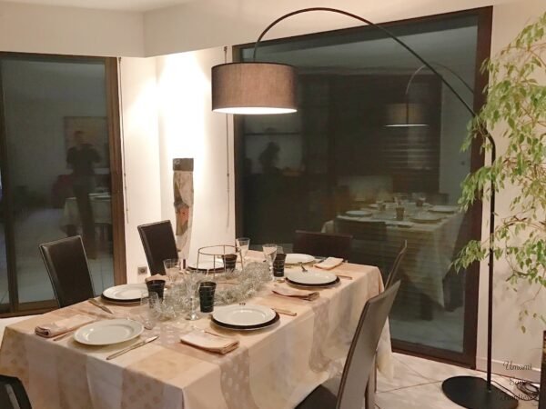 Christmas table setting