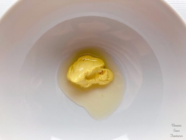 Mustard apple sider vinegar