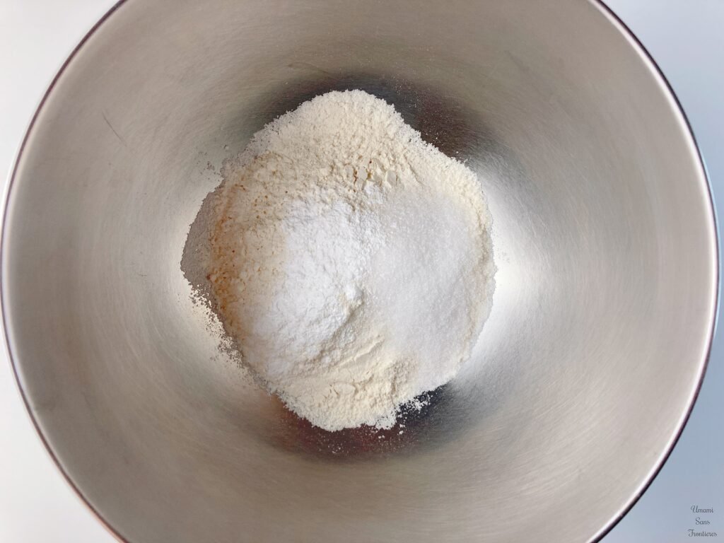 flour baking powder sugar 