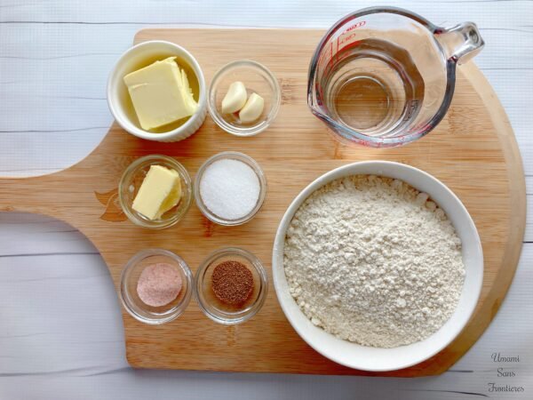🥖Préfou: French Garlic Bread for Apéritif (Apéro)🇫🇷 ingredients