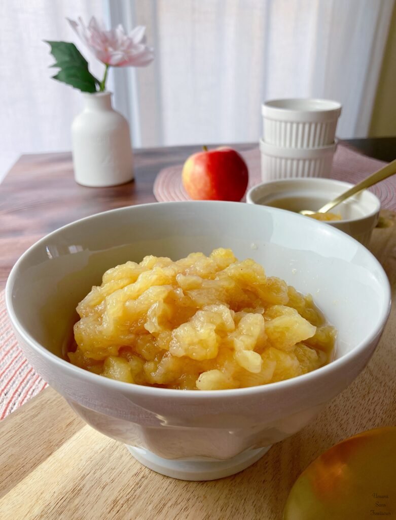 compote de pomme bol apple