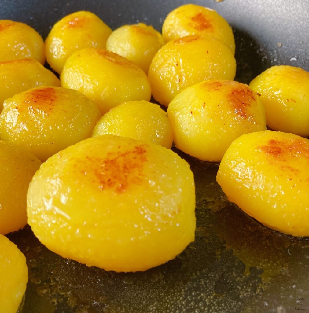 Caramelized potatoes