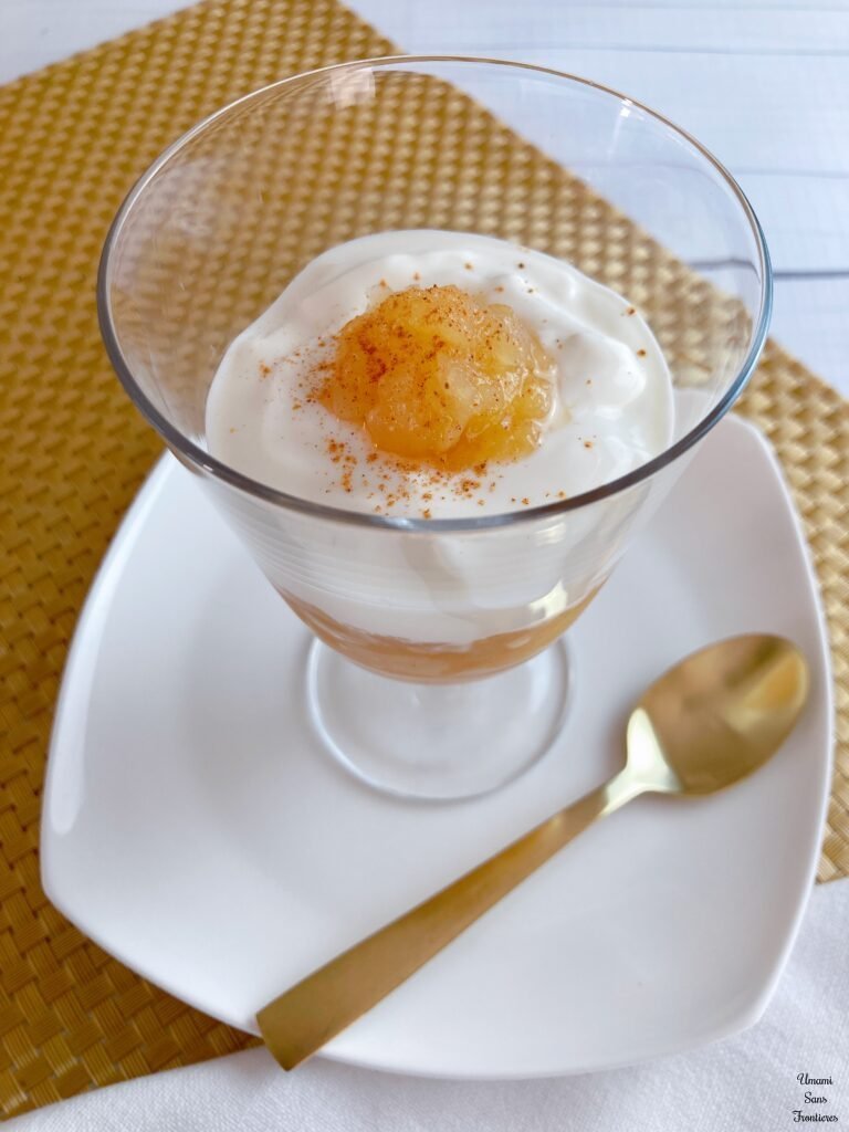 compote de pomme greek yoghurt