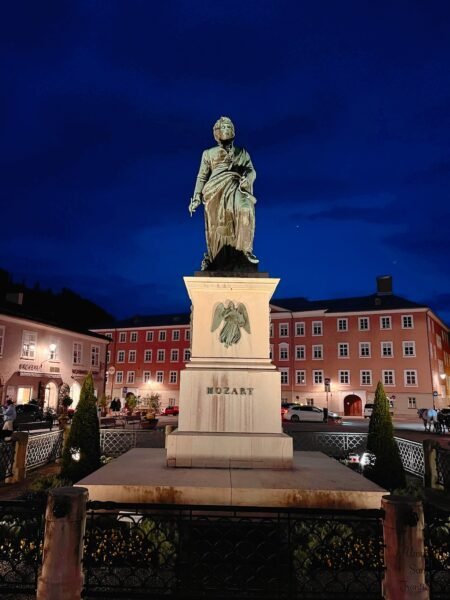 Mozart in the grand place