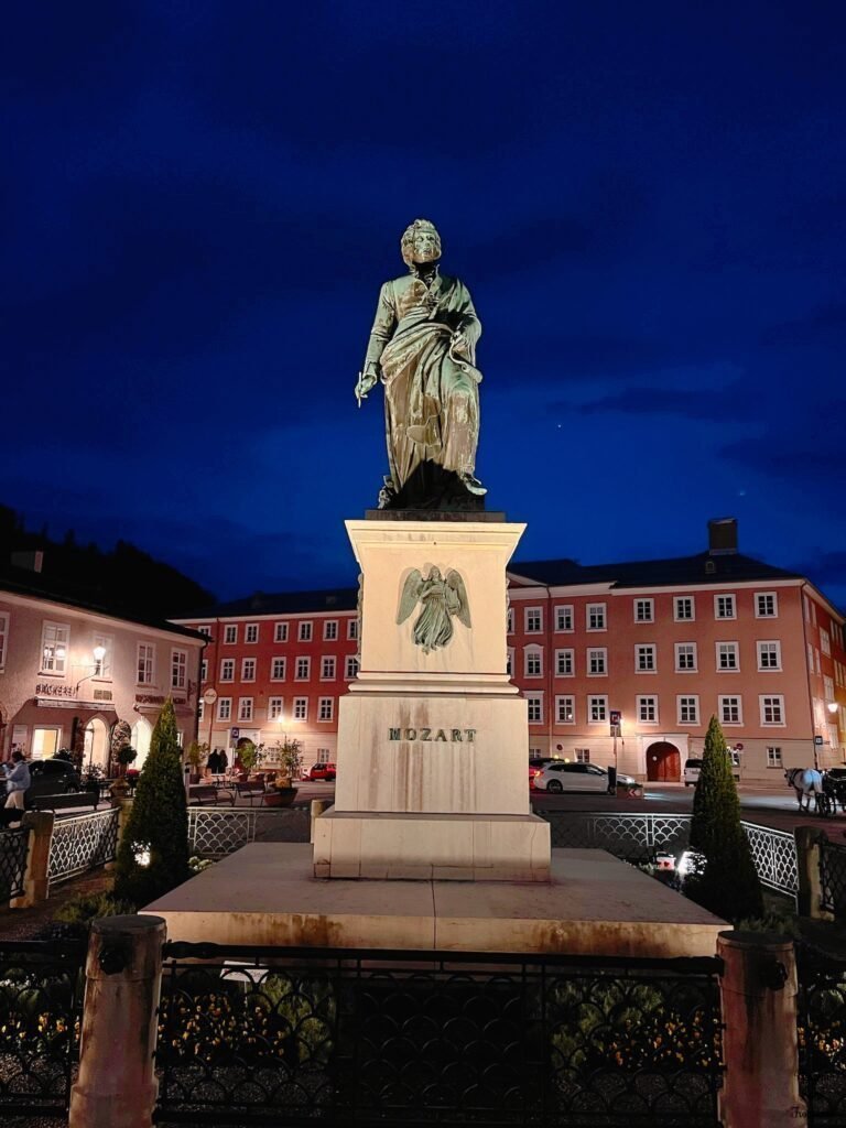 Mozart in the grand place
