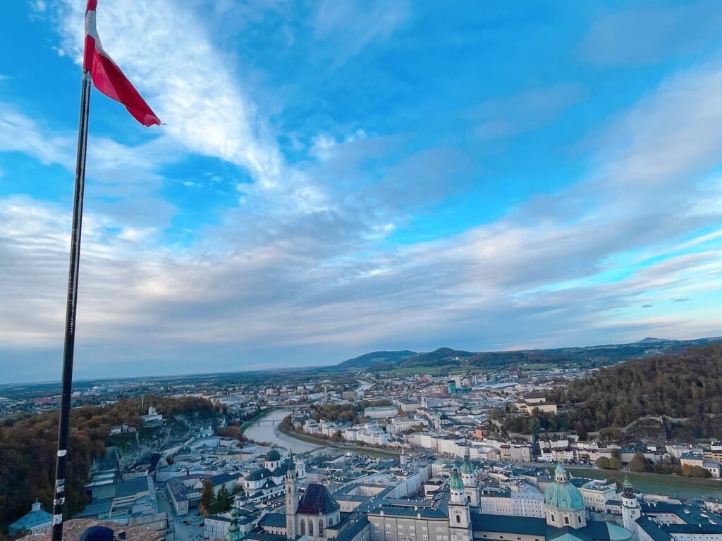 View from the top of Hohensalzburg Fortress