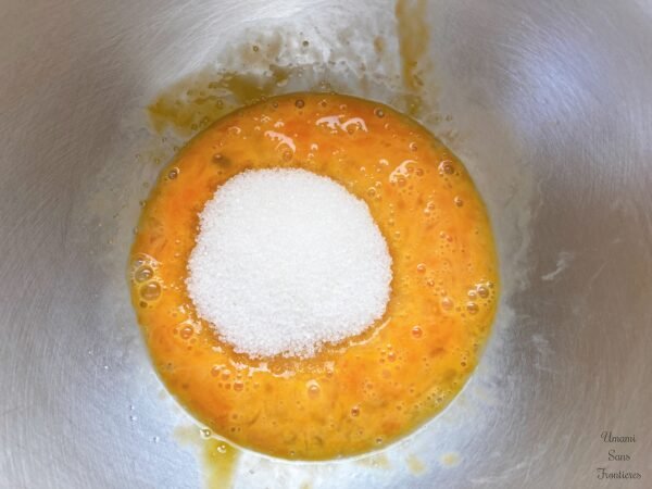 eggs sugar