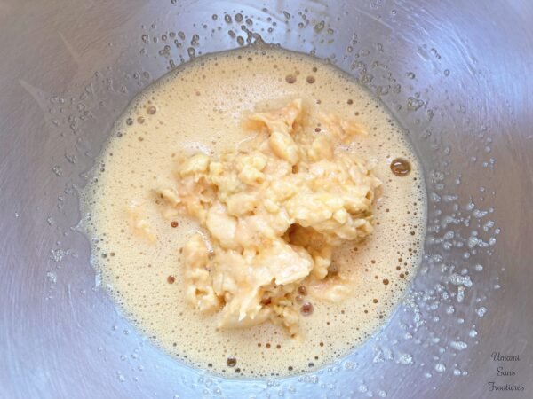 eggs sugar bananas