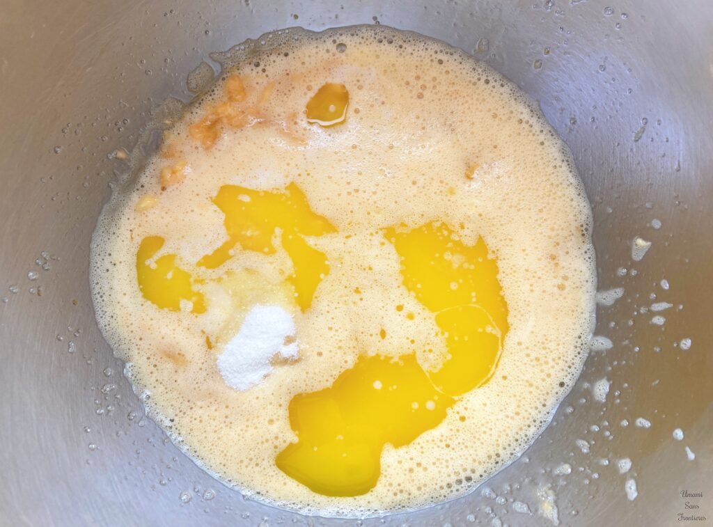 butter milk vanilla sugar added in batter