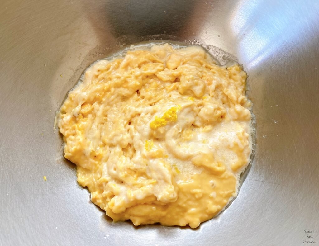 lemon juice added in one batter