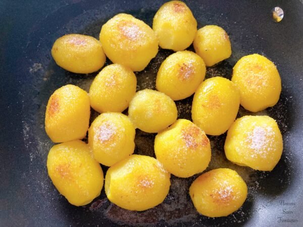 salt sugar added in potatoes