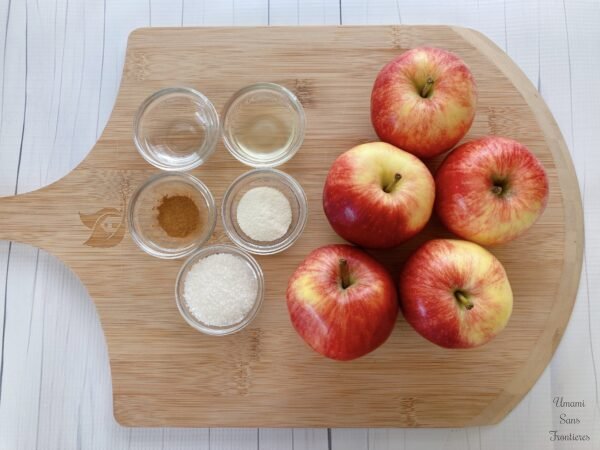 French Apple Compote – A Simple, Healthy Home Dessert 🍎 ingredients