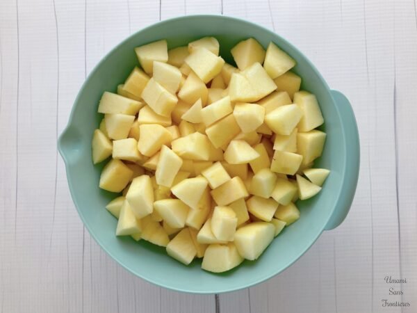 cut apples