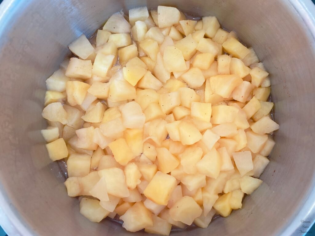 apples simmered