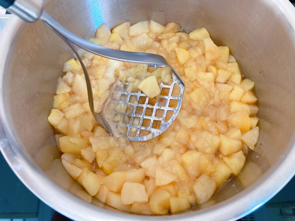 compote de pomme masher 