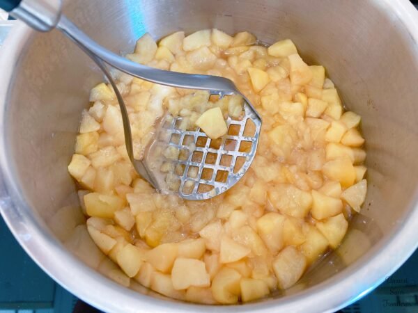 compote de pomme masher 