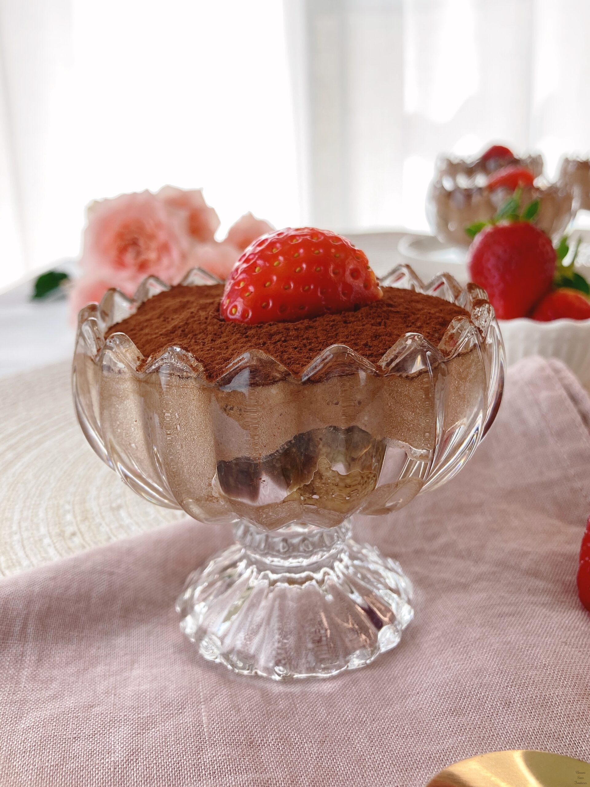 a Chocolate tiramisu