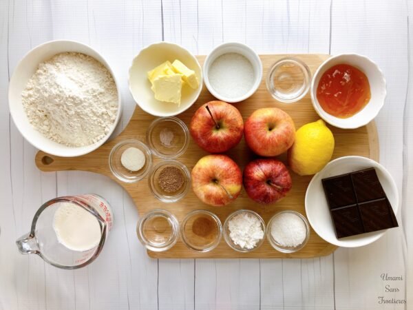 🍎Soft Apple Rose Bread Inspired by German Apfelrosenkuchen ingredients