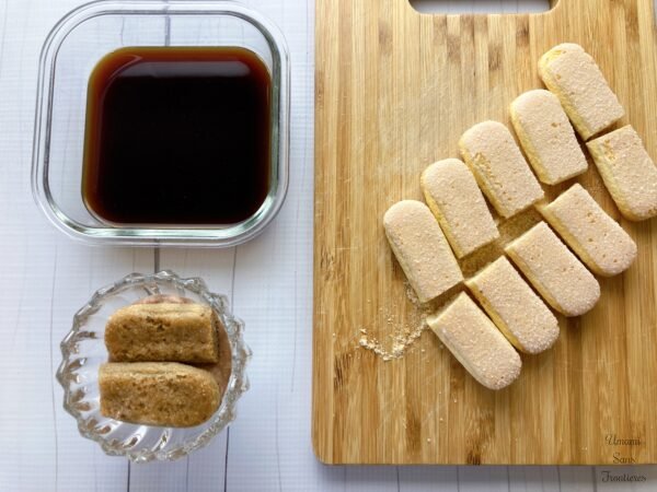 lady finger with coffee 