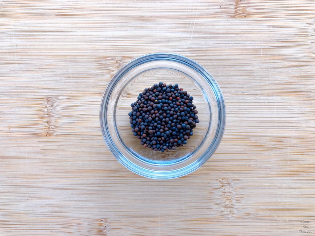 black mustard seeds