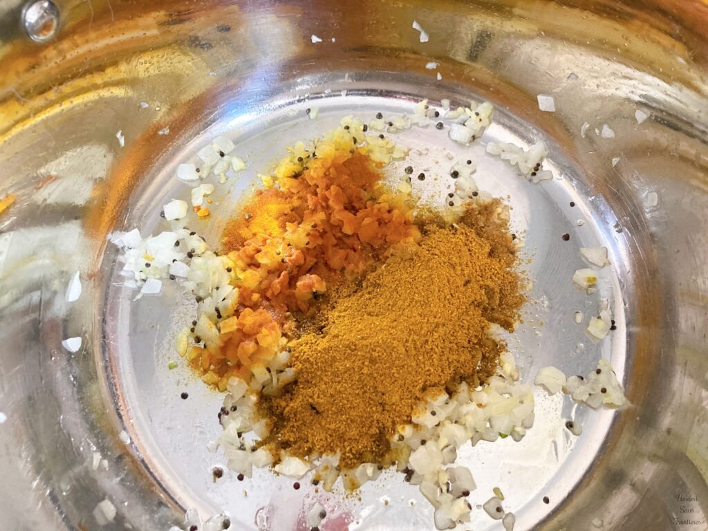 Turmeric Curry powder Cumin powder