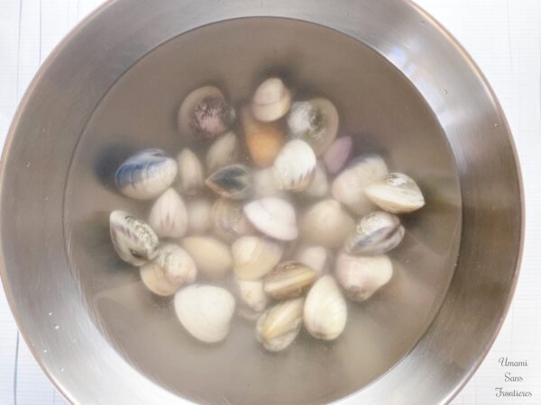 clams water salt