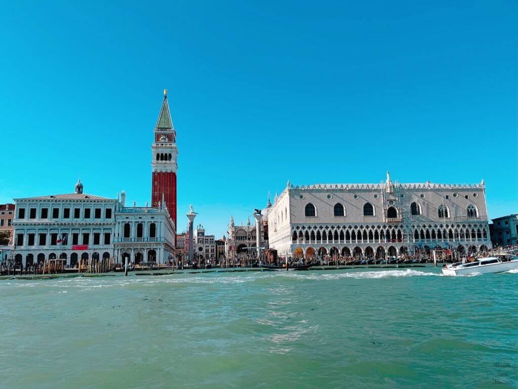 Venice from the boat