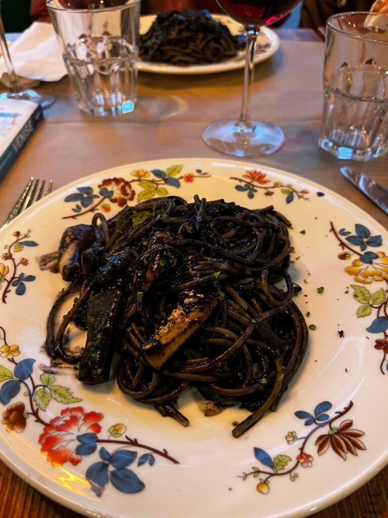 squid ink pasta
