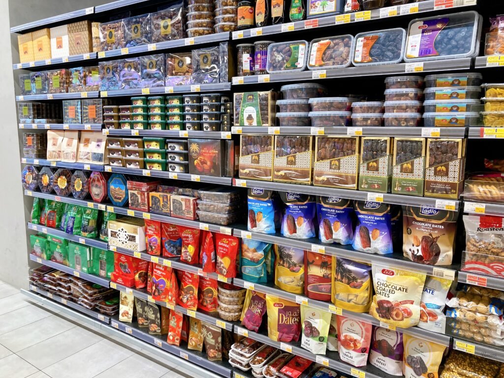 dates in the supermarket