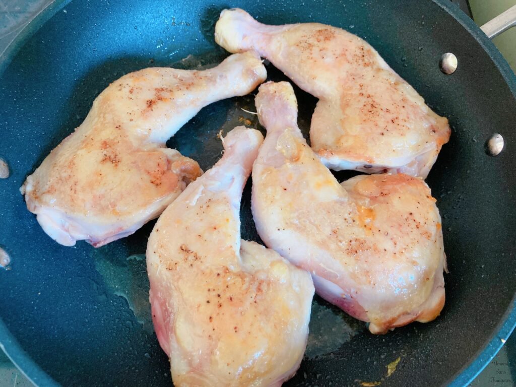 chicken grilled the other side