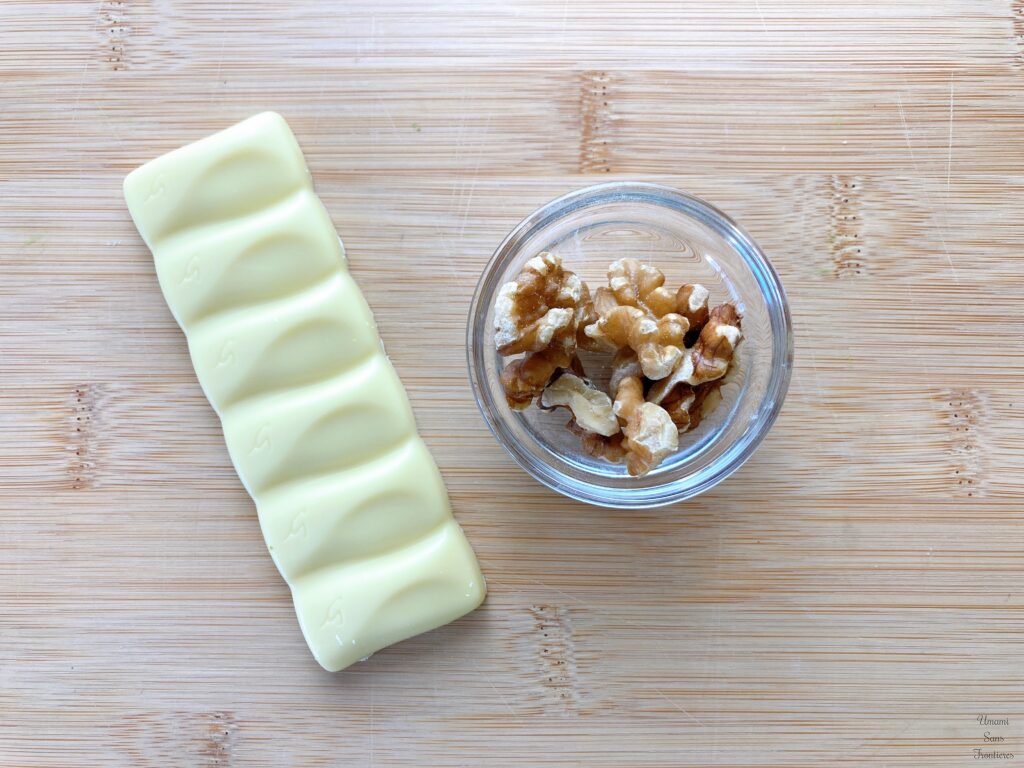 white chocolate walnuts