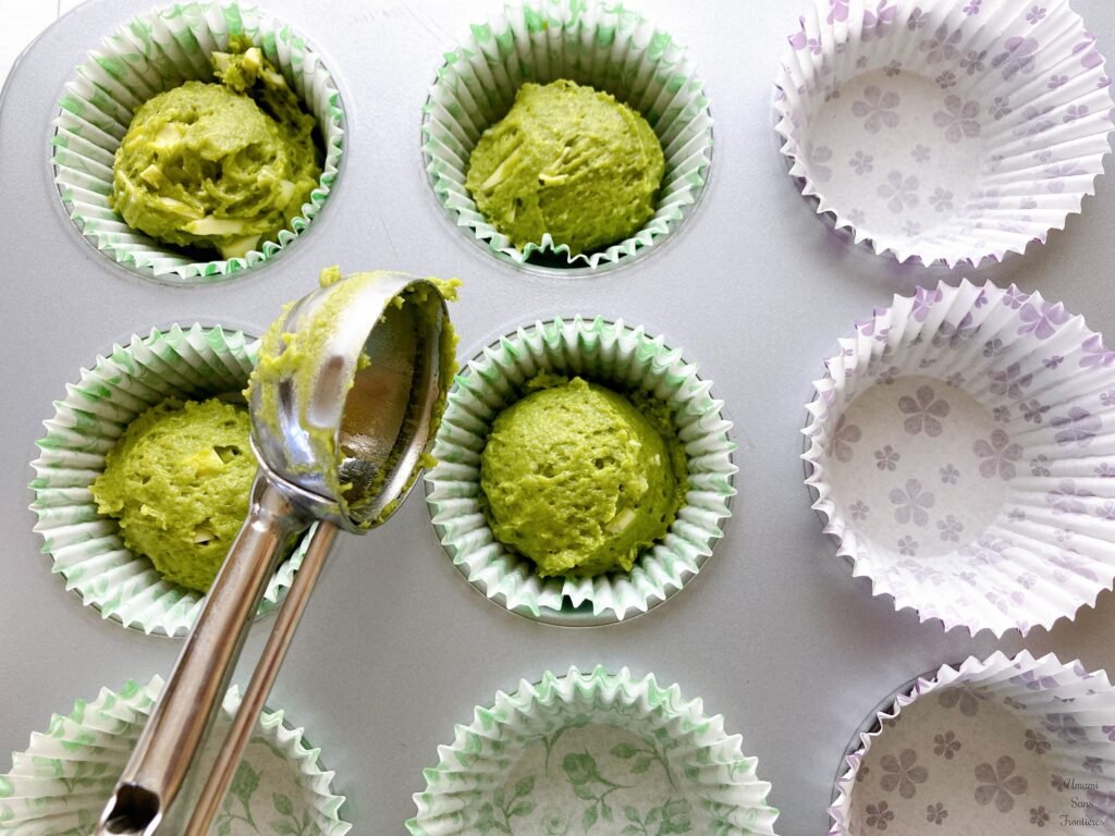 ice picker muffin in plate