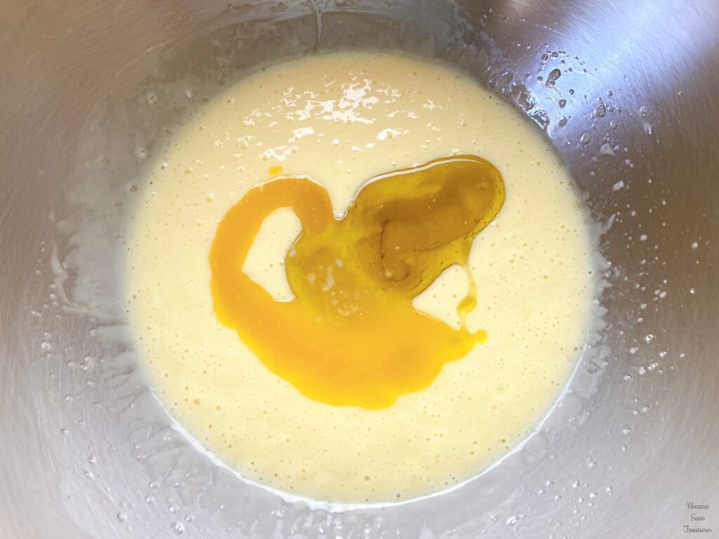 butter olive oil added