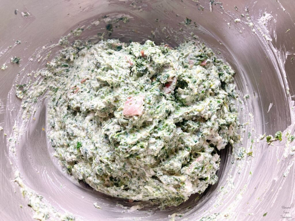 ricotta cheese spinach bacon