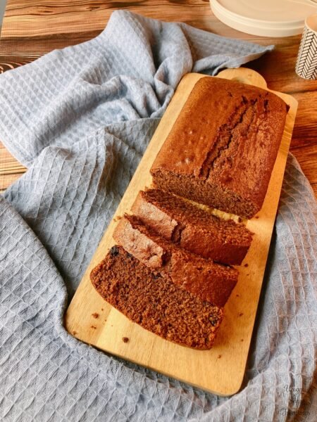 Gluten-Free & Lactose-Free Cocoa Pound Cake – Moist and Rich
