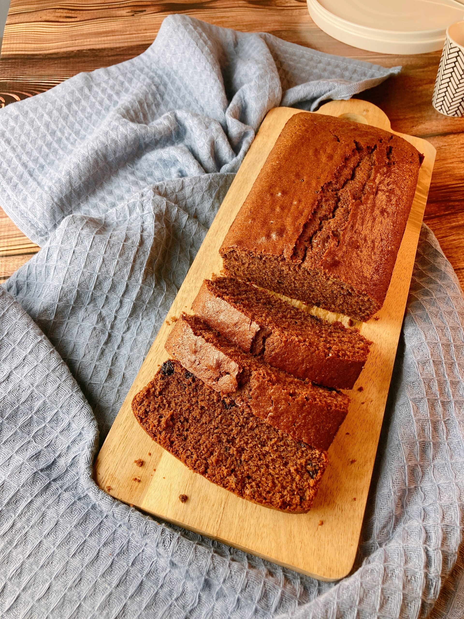 Gluten & Lactos free cocoa pound cake cup dishes