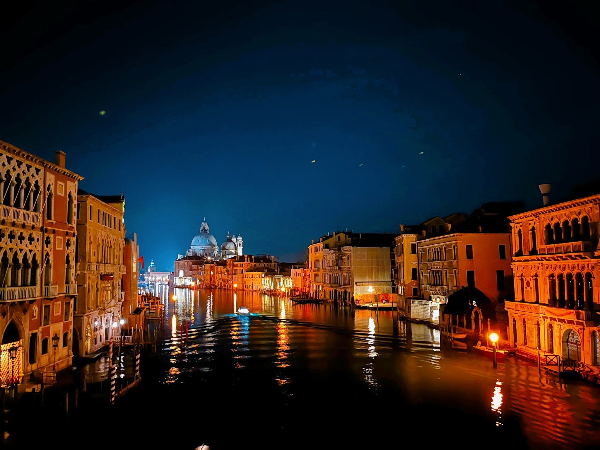 canal venice night